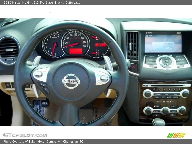 Super Black / Caffe Latte 2010 Nissan Maxima 3.5 SV