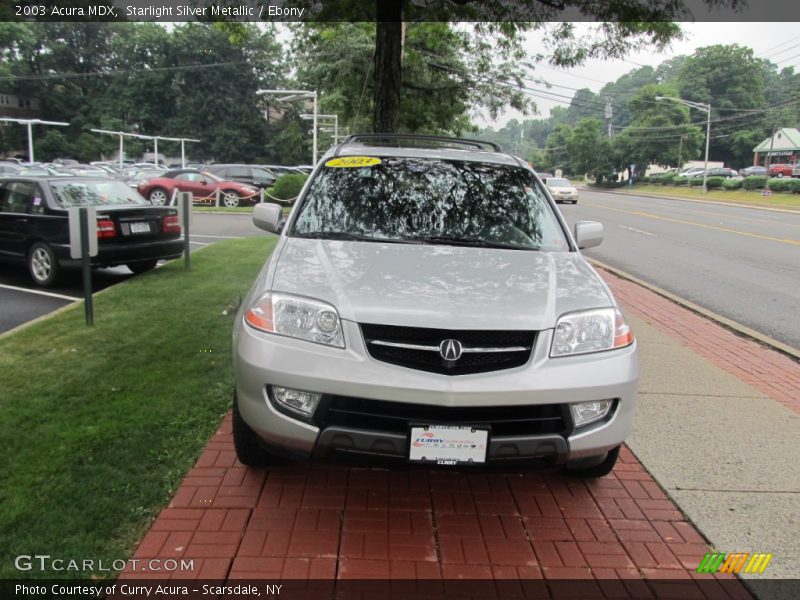 Starlight Silver Metallic / Ebony 2003 Acura MDX
