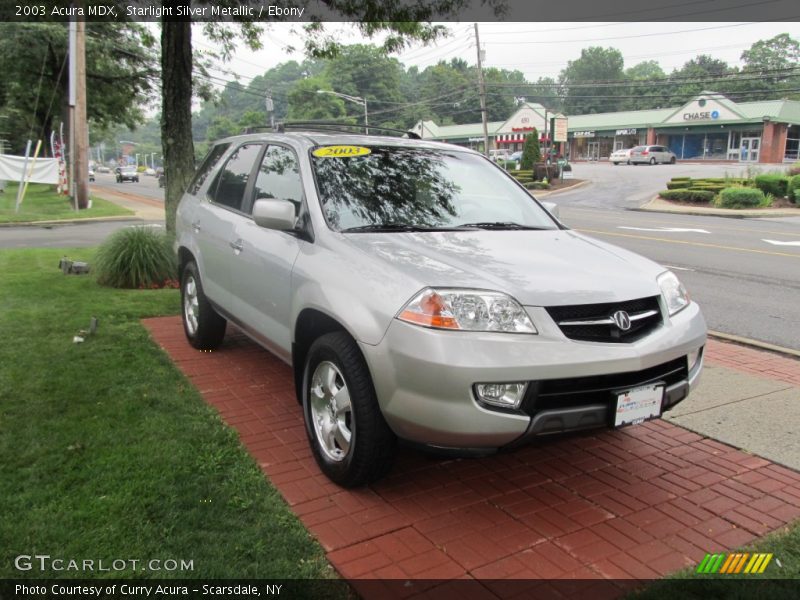 Starlight Silver Metallic / Ebony 2003 Acura MDX