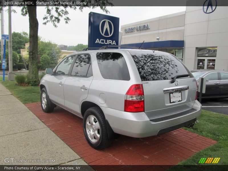 Starlight Silver Metallic / Ebony 2003 Acura MDX