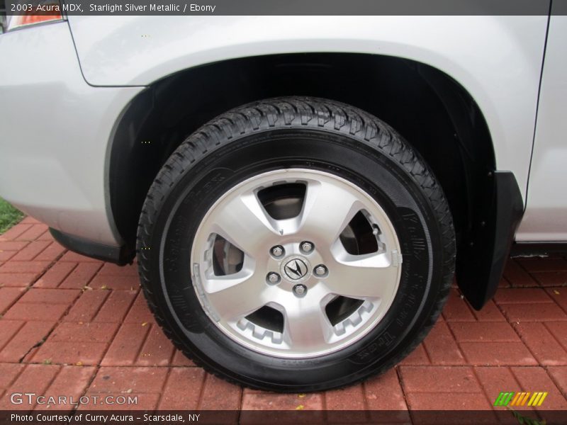 Starlight Silver Metallic / Ebony 2003 Acura MDX
