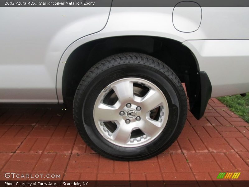 Starlight Silver Metallic / Ebony 2003 Acura MDX