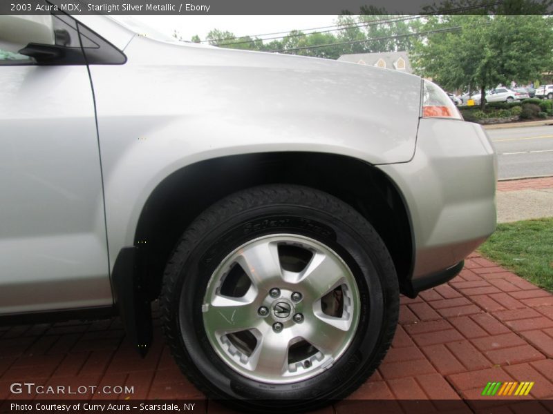 Starlight Silver Metallic / Ebony 2003 Acura MDX