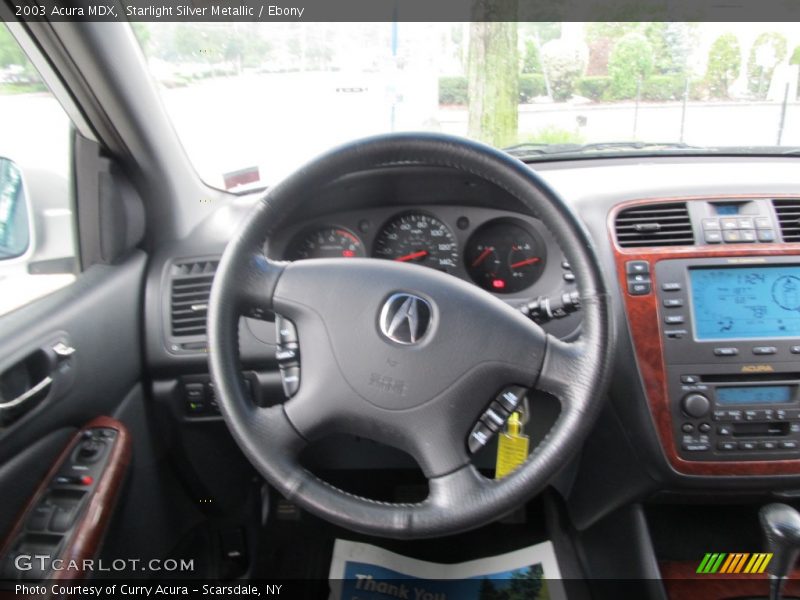 Starlight Silver Metallic / Ebony 2003 Acura MDX