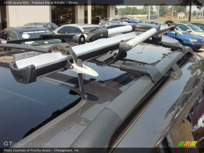 Polished Metal Metallic / Ebony 2008 Acura RDX