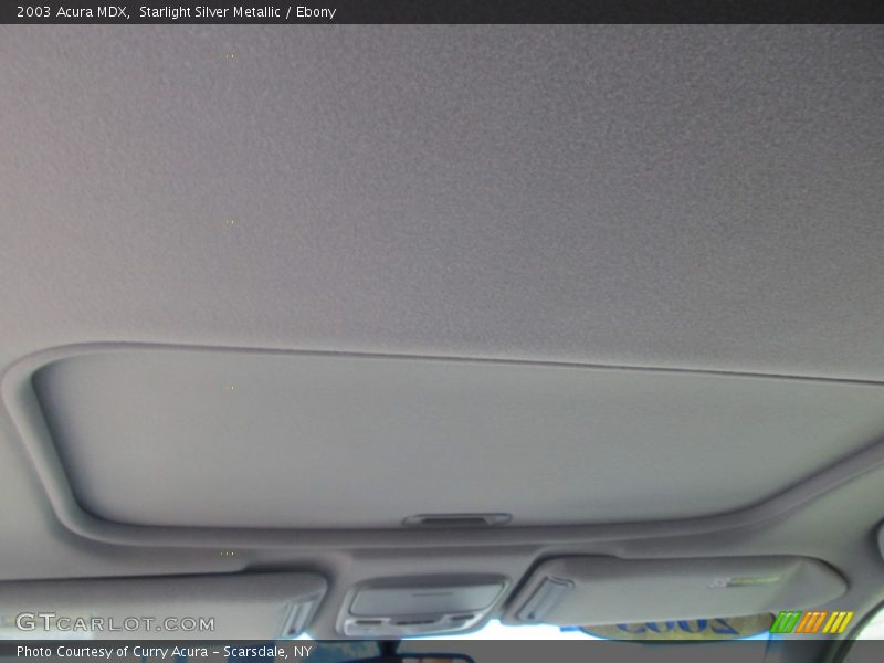 Starlight Silver Metallic / Ebony 2003 Acura MDX