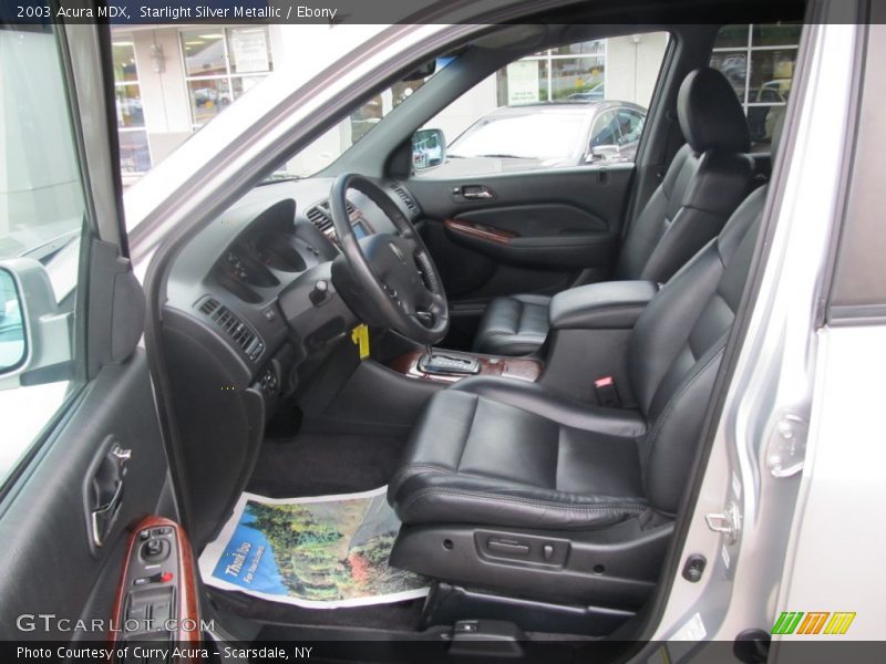 Starlight Silver Metallic / Ebony 2003 Acura MDX
