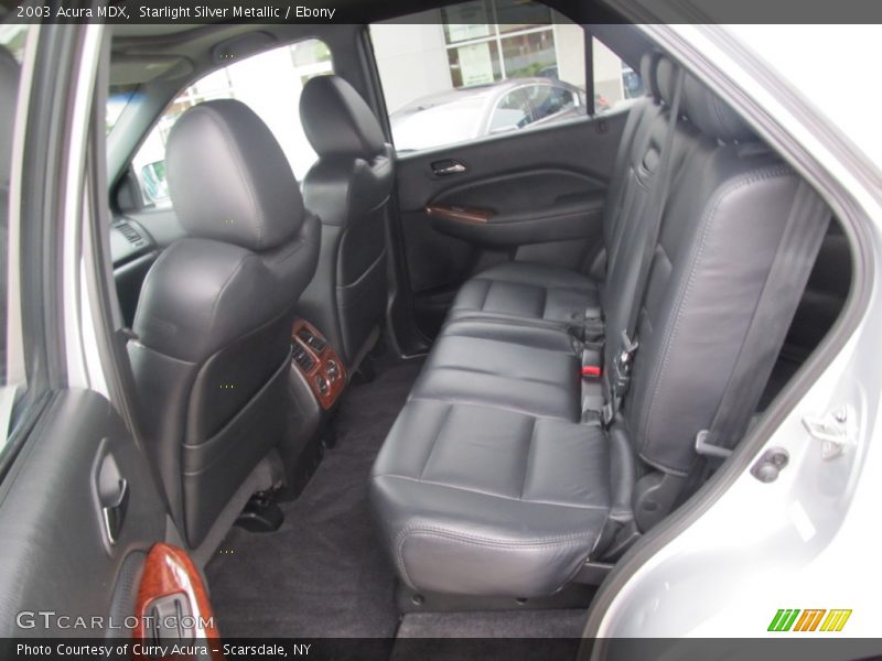 Starlight Silver Metallic / Ebony 2003 Acura MDX
