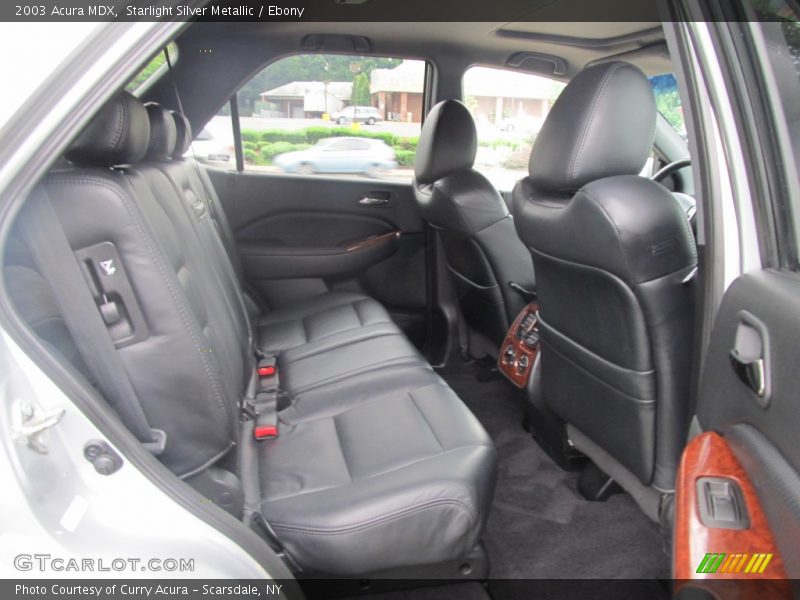 Starlight Silver Metallic / Ebony 2003 Acura MDX