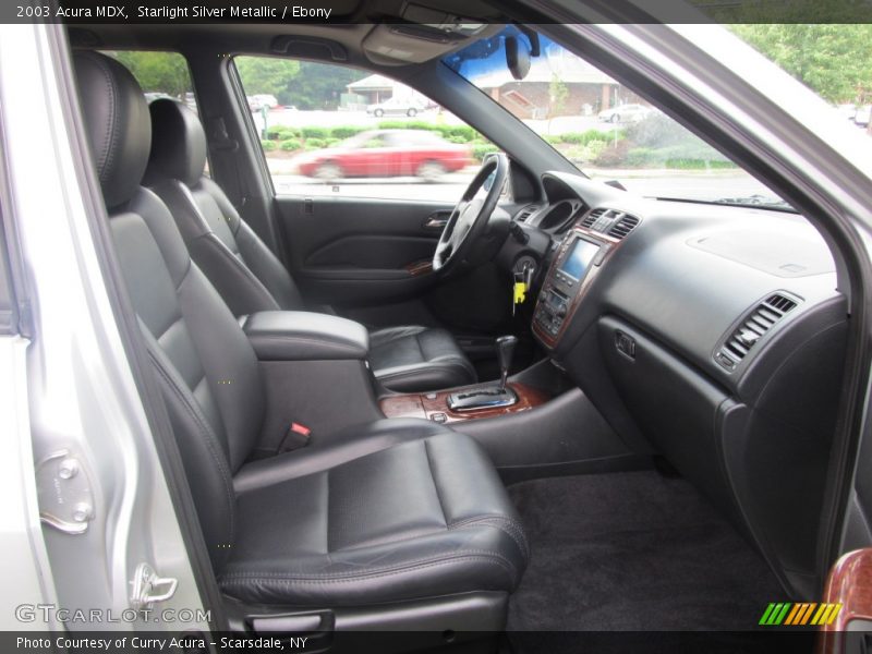 Starlight Silver Metallic / Ebony 2003 Acura MDX