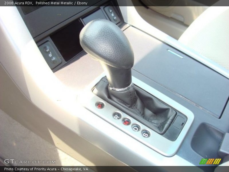 Polished Metal Metallic / Ebony 2008 Acura RDX
