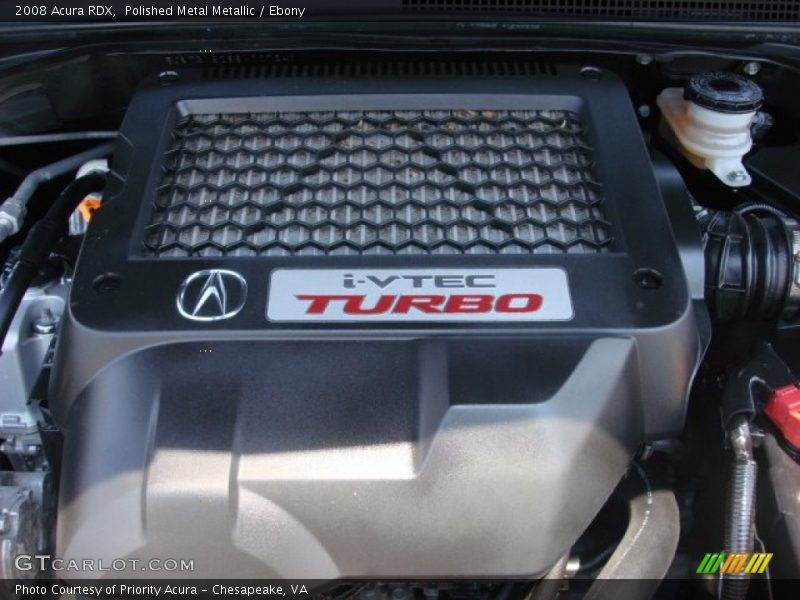 Polished Metal Metallic / Ebony 2008 Acura RDX
