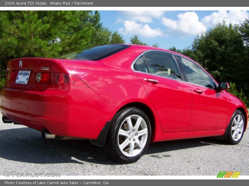 Milano Red / Parchment 2004 Acura TSX Sedan