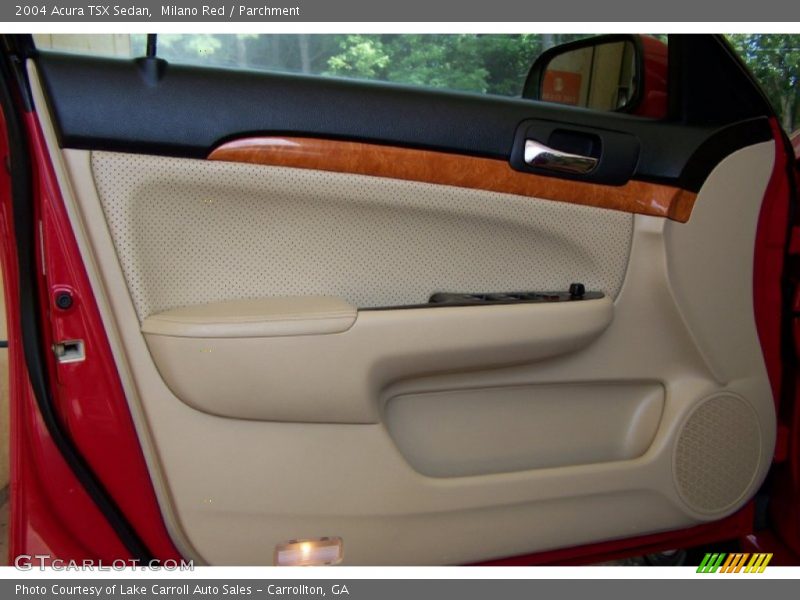 Milano Red / Parchment 2004 Acura TSX Sedan