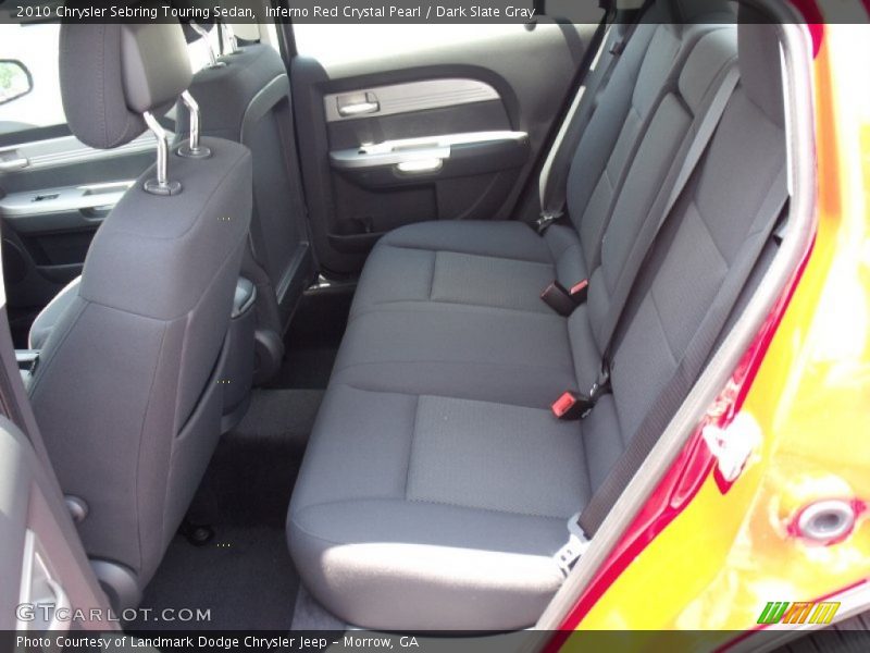 Inferno Red Crystal Pearl / Dark Slate Gray 2010 Chrysler Sebring Touring Sedan