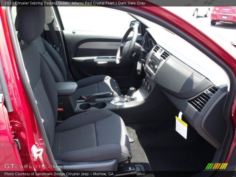 Inferno Red Crystal Pearl / Dark Slate Gray 2010 Chrysler Sebring Touring Sedan