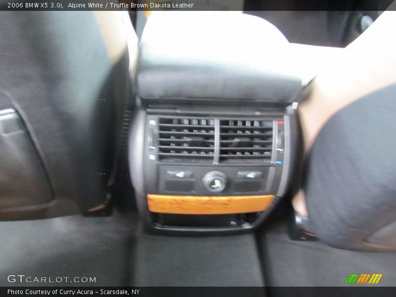 Alpine White / Truffle Brown Dakota Leather 2006 BMW X5 3.0i