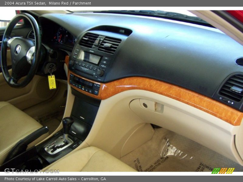 Milano Red / Parchment 2004 Acura TSX Sedan