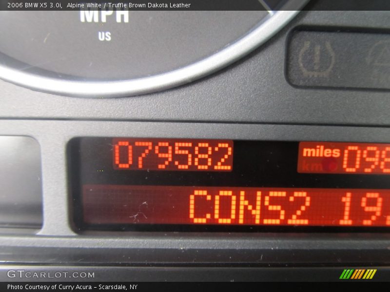 Alpine White / Truffle Brown Dakota Leather 2006 BMW X5 3.0i