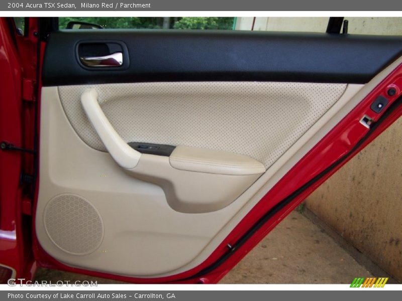 Milano Red / Parchment 2004 Acura TSX Sedan