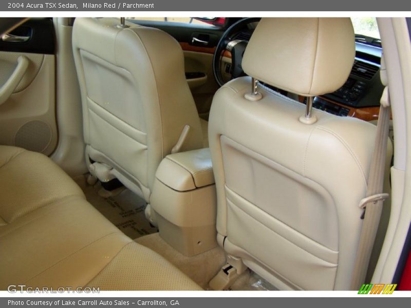 Milano Red / Parchment 2004 Acura TSX Sedan