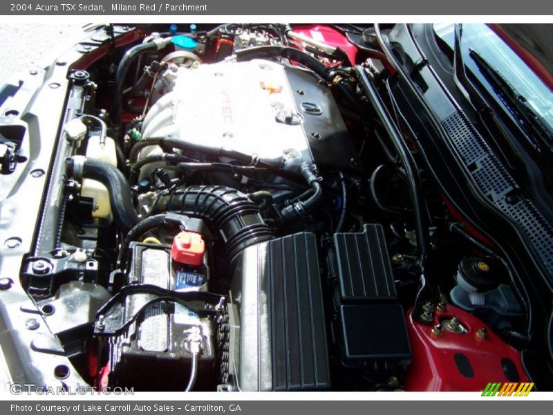 Milano Red / Parchment 2004 Acura TSX Sedan