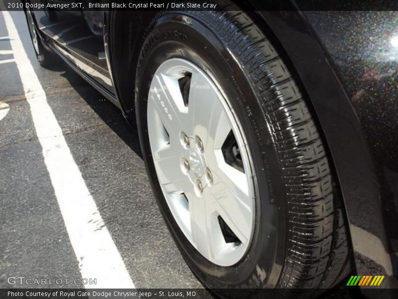 Brilliant Black Crystal Pearl / Dark Slate Gray 2010 Dodge Avenger SXT