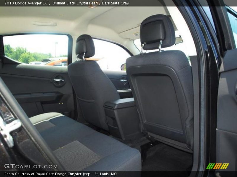 Brilliant Black Crystal Pearl / Dark Slate Gray 2010 Dodge Avenger SXT
