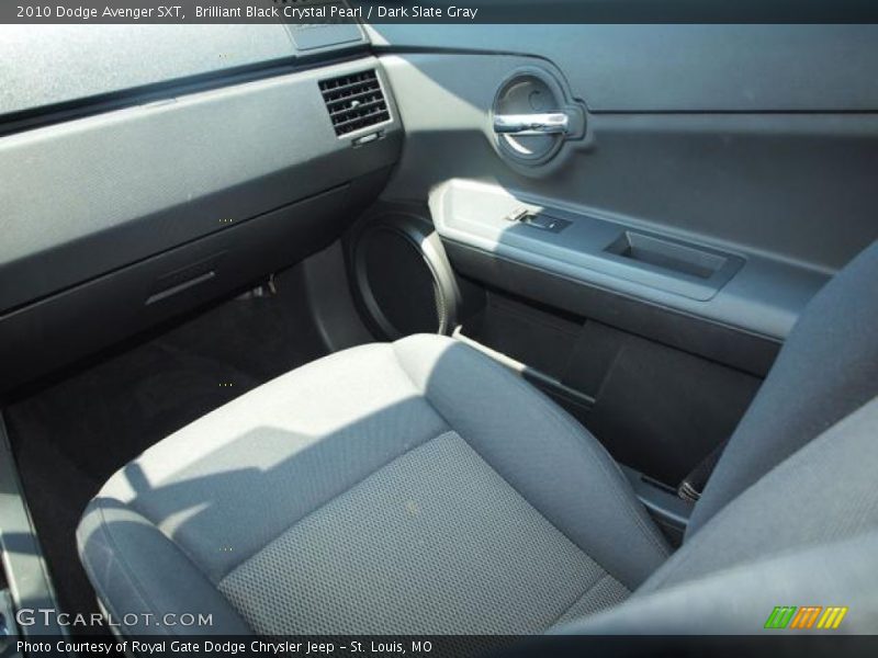 Brilliant Black Crystal Pearl / Dark Slate Gray 2010 Dodge Avenger SXT