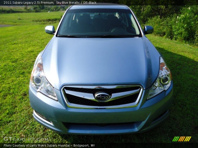 Sky Blue Metallic / Off-Black 2011 Subaru Legacy 2.5i Premium