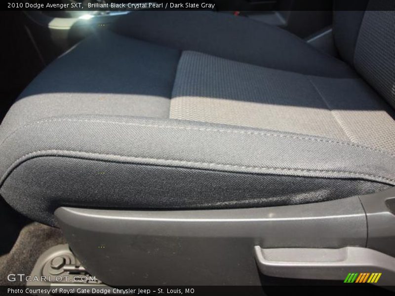 Brilliant Black Crystal Pearl / Dark Slate Gray 2010 Dodge Avenger SXT