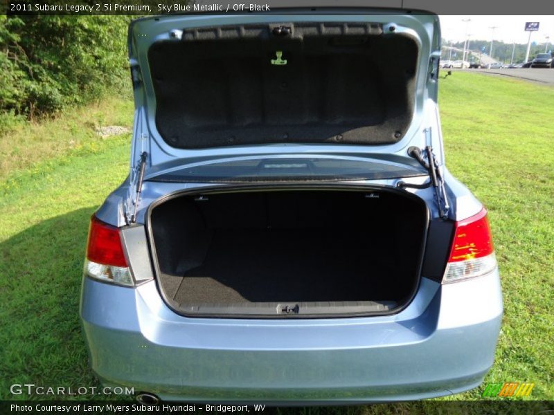 Sky Blue Metallic / Off-Black 2011 Subaru Legacy 2.5i Premium