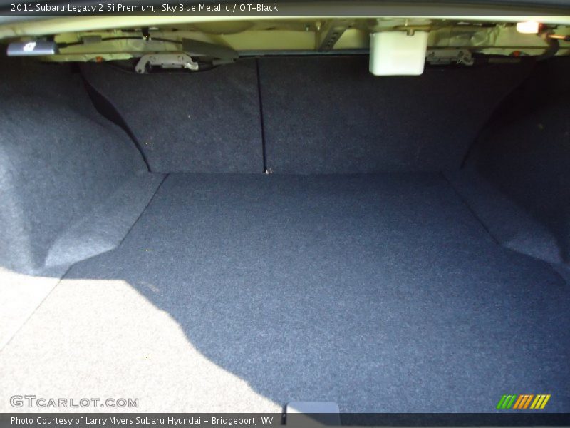 Sky Blue Metallic / Off-Black 2011 Subaru Legacy 2.5i Premium
