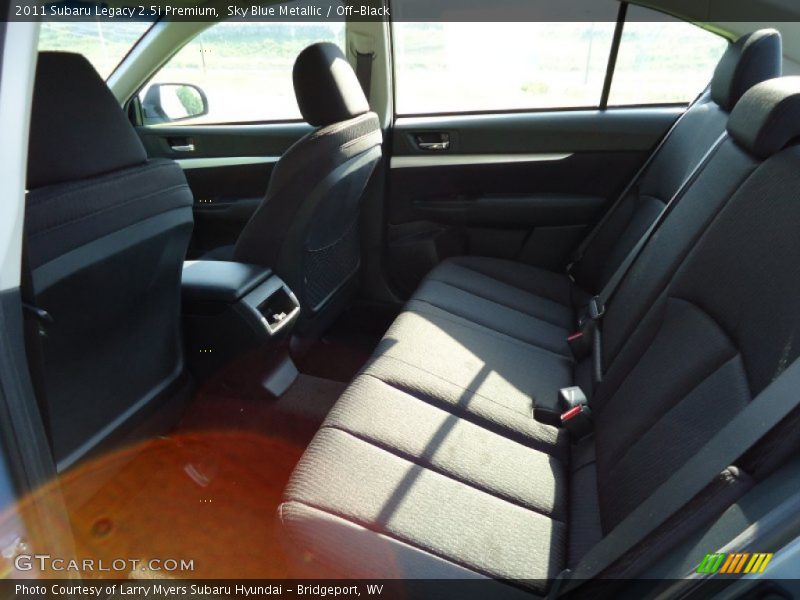 Sky Blue Metallic / Off-Black 2011 Subaru Legacy 2.5i Premium
