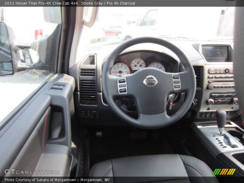 Smoke Gray / Pro 4X Charcoal 2011 Nissan Titan Pro-4X Crew Cab 4x4