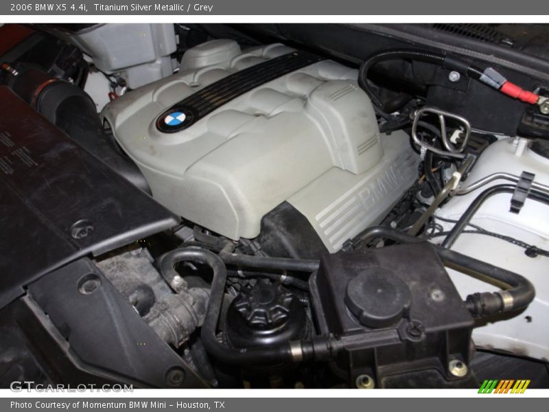Titanium Silver Metallic / Grey 2006 BMW X5 4.4i