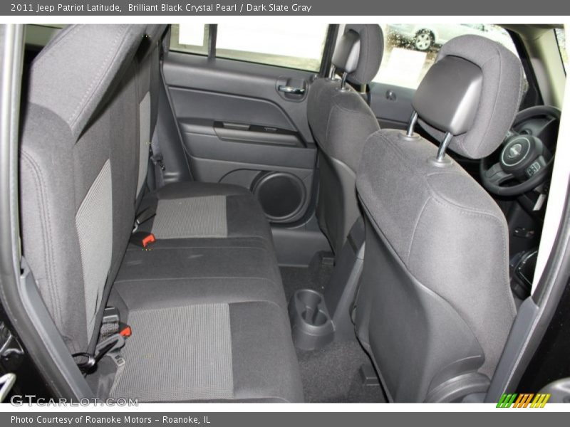 Brilliant Black Crystal Pearl / Dark Slate Gray 2011 Jeep Patriot Latitude