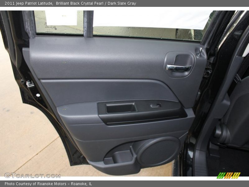 Brilliant Black Crystal Pearl / Dark Slate Gray 2011 Jeep Patriot Latitude