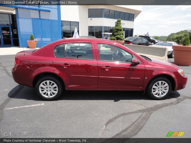 Sport Red / Ebony 2009 Chevrolet Cobalt LT Sedan