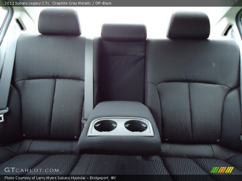  2011 Legacy 2.5i Off-Black Interior