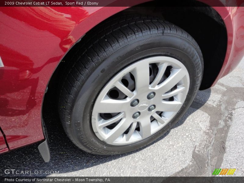 Sport Red / Ebony 2009 Chevrolet Cobalt LT Sedan