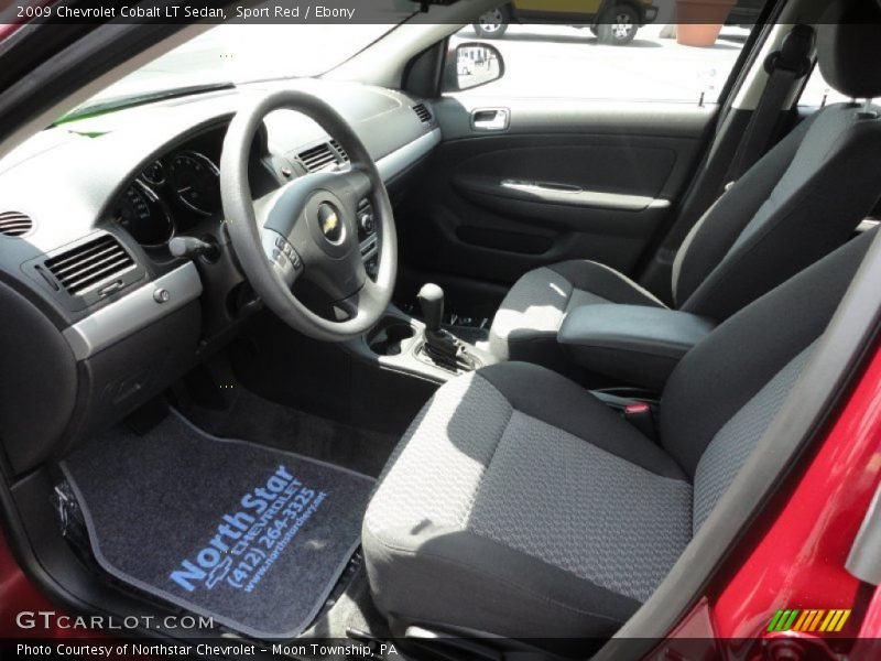 Sport Red / Ebony 2009 Chevrolet Cobalt LT Sedan