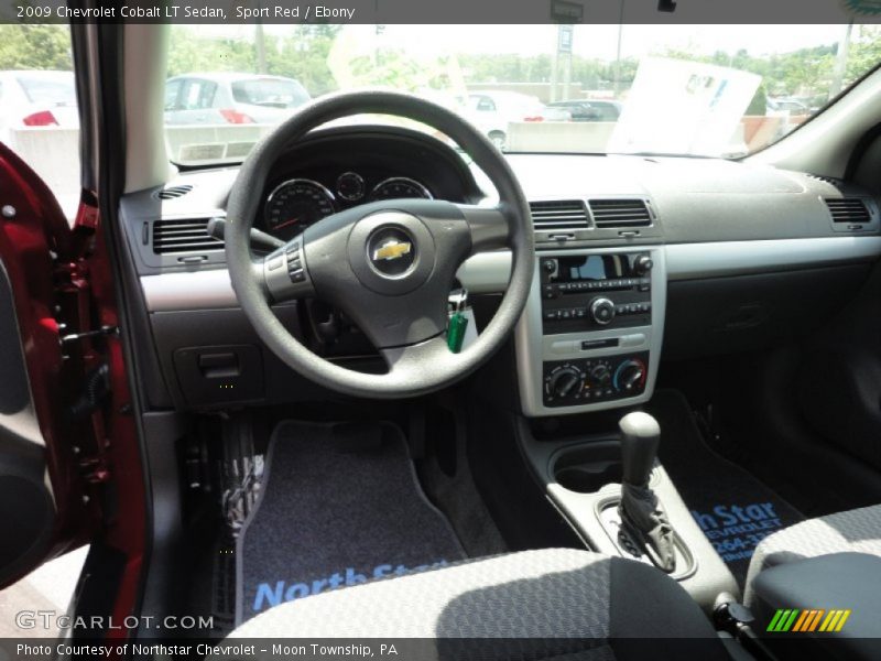 Sport Red / Ebony 2009 Chevrolet Cobalt LT Sedan