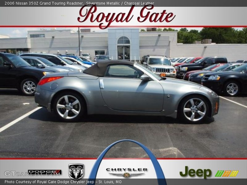 Silverstone Metallic / Charcoal Leather 2006 Nissan 350Z Grand Touring Roadster