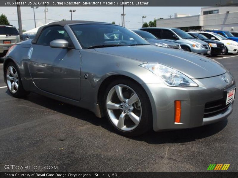 Silverstone Metallic / Charcoal Leather 2006 Nissan 350Z Grand Touring Roadster