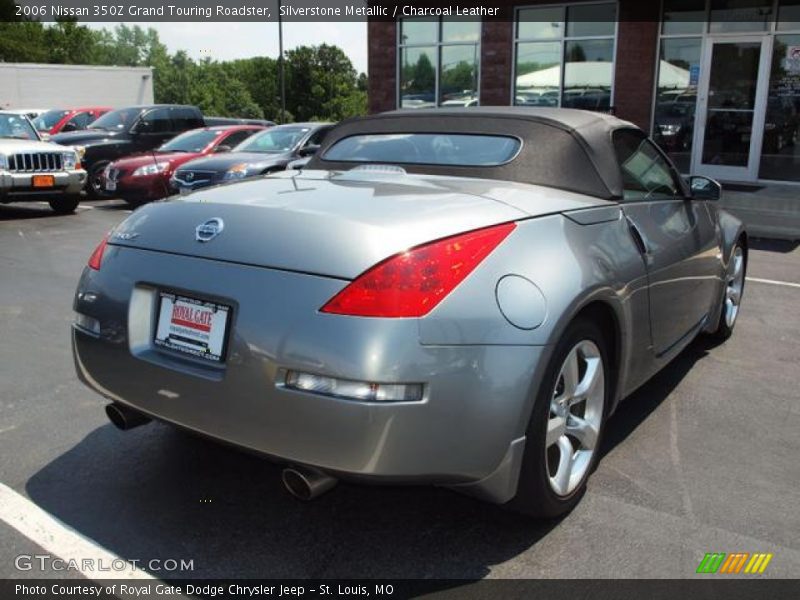 Silverstone Metallic / Charcoal Leather 2006 Nissan 350Z Grand Touring Roadster