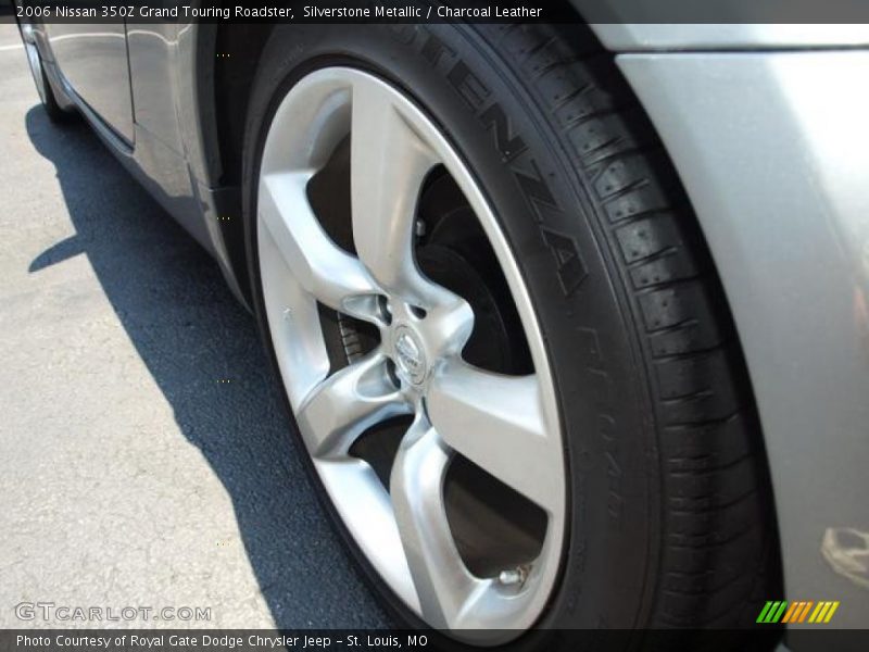 Silverstone Metallic / Charcoal Leather 2006 Nissan 350Z Grand Touring Roadster
