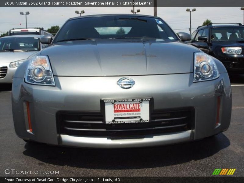 Silverstone Metallic / Charcoal Leather 2006 Nissan 350Z Grand Touring Roadster