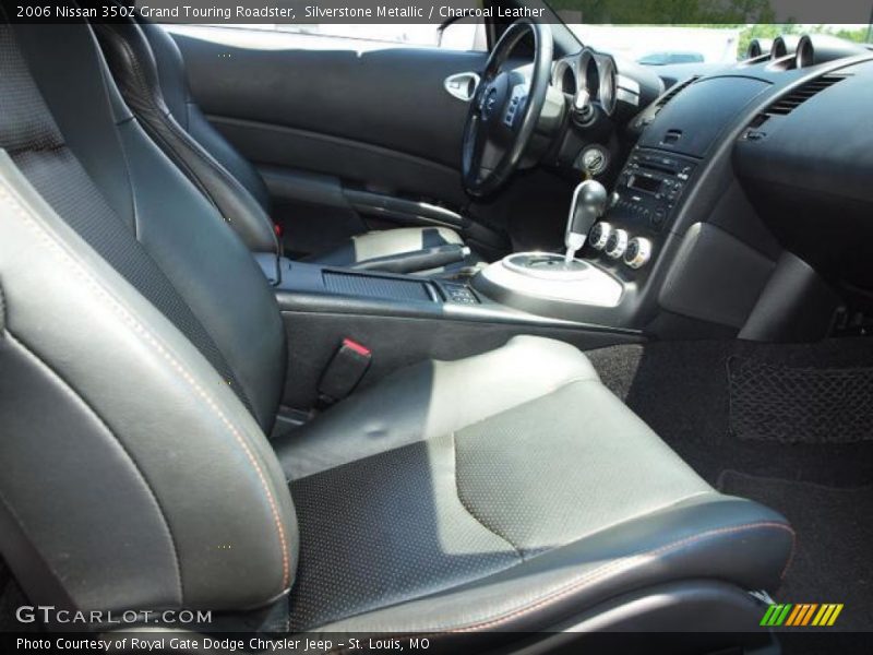 Silverstone Metallic / Charcoal Leather 2006 Nissan 350Z Grand Touring Roadster