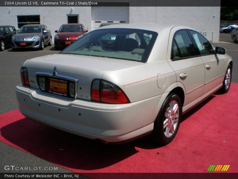 Cashmere Tri-Coat / Shale/Dove 2004 Lincoln LS V8